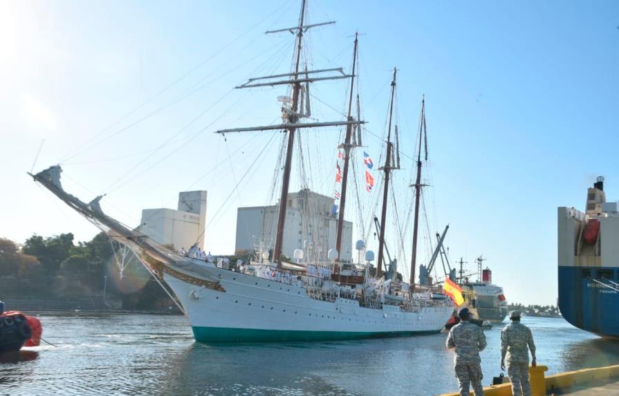 El buque escuela Juan Sebastián Elcano regresa a Santo Domingo