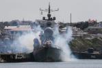 Ucrania dice haber golpeado otro buque de guerra ruso en el mar Negro