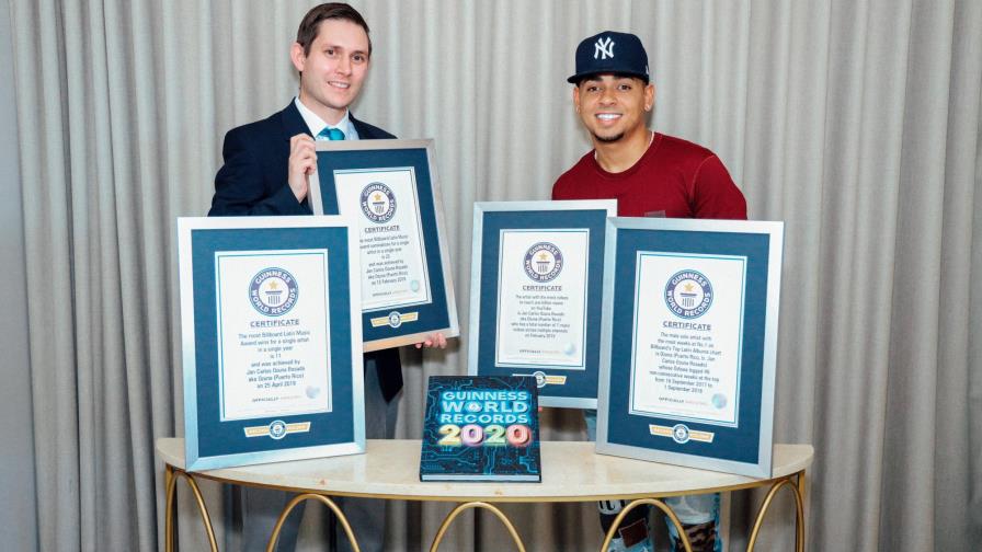 Ozuna entra al Libro Guinness 2020
