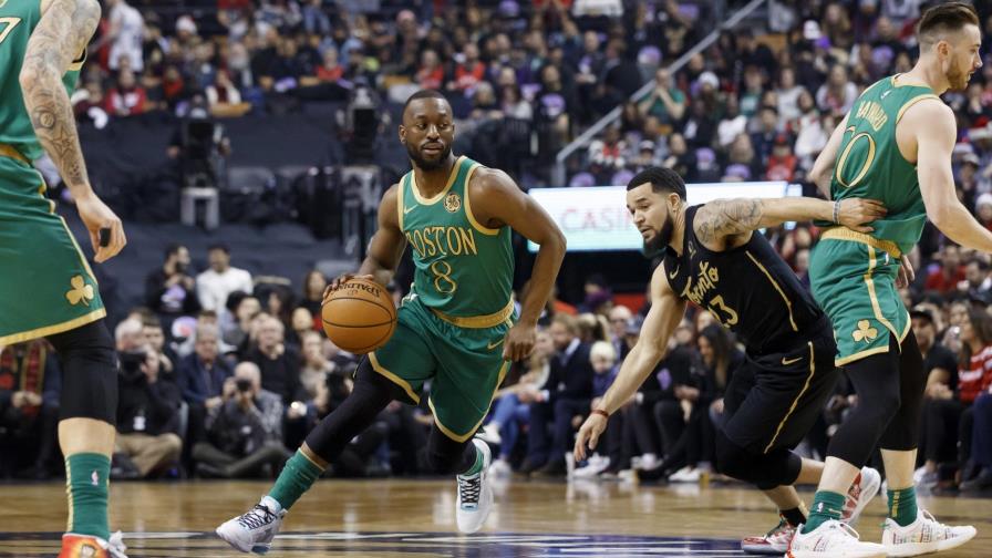 Con 30 puntos de Brown, los Celtics superan a los Raptors