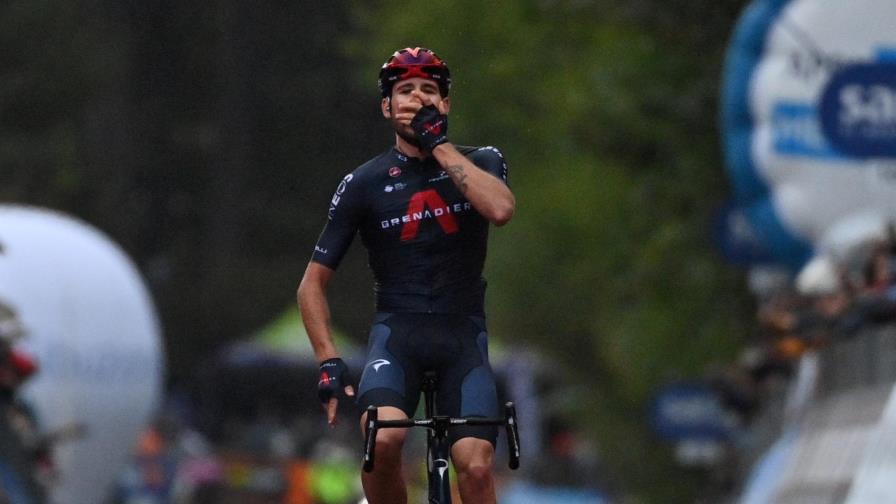 Giro: Ganna repite victoria, Almeida retiene liderato