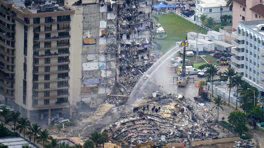 Video muestra daños estructurales en edificio derrumbado