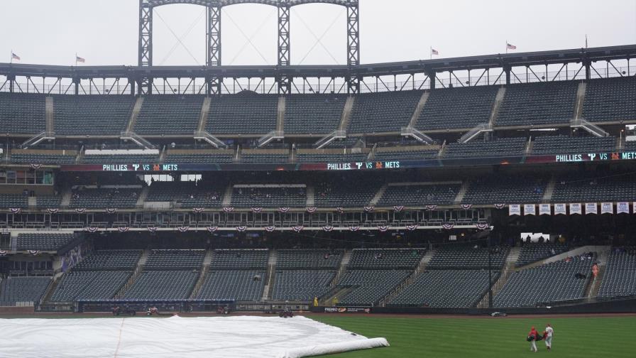 Mal tiempo provoca 3ra postergación de Mets en 5 días