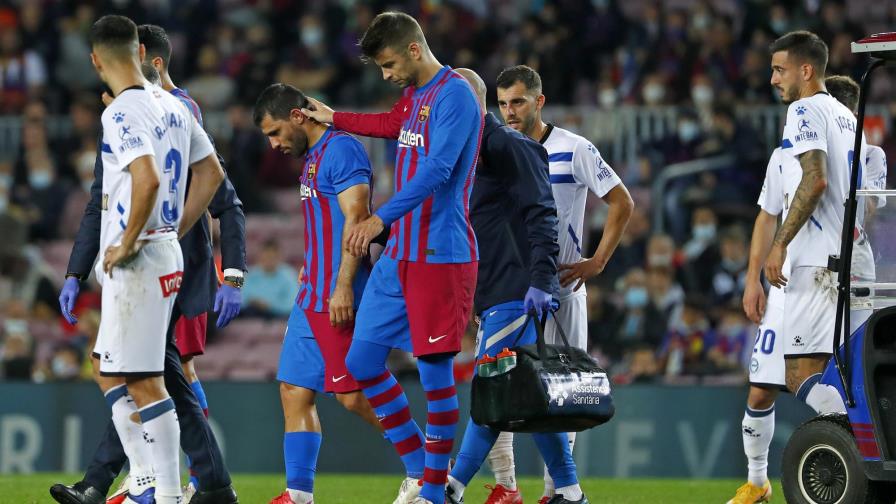 Agüero, mínimo tres meses fuera por problema cardiaco