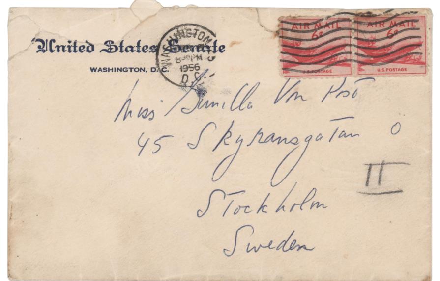 “Ansioso por verte”: Subastan cartas de JFK a amante sueca
