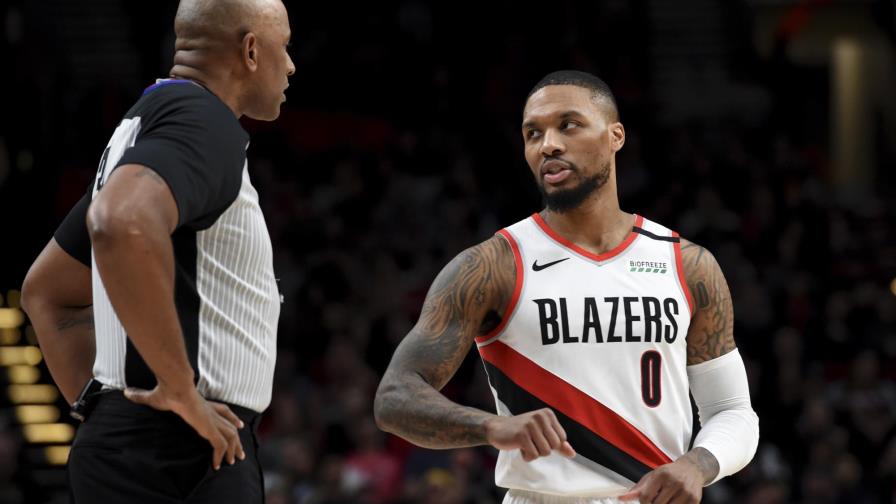 Lillard anota 51 puntos, Trail Blazers ganan 124-107 al Jazz