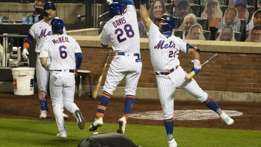 Con 3 jonrones Mets ponen fin a racha de triunfos de Marlins Con 3 jonrones Mets ponen fin a racha de triunfos de Marlins