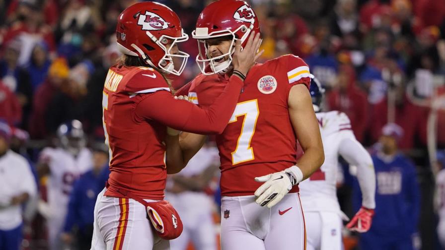 Con gol de campo de Butker, Chiefs supera a Giants