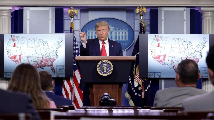 Trump cede y cancela su ansiada convención republicana debido a la pandemia
