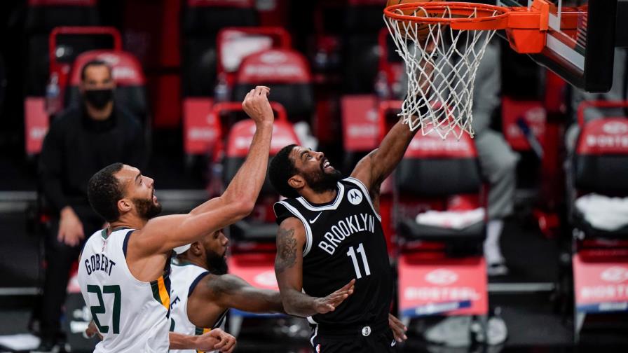 Irving anota 29 en triunfo de Nets sobre Jazz