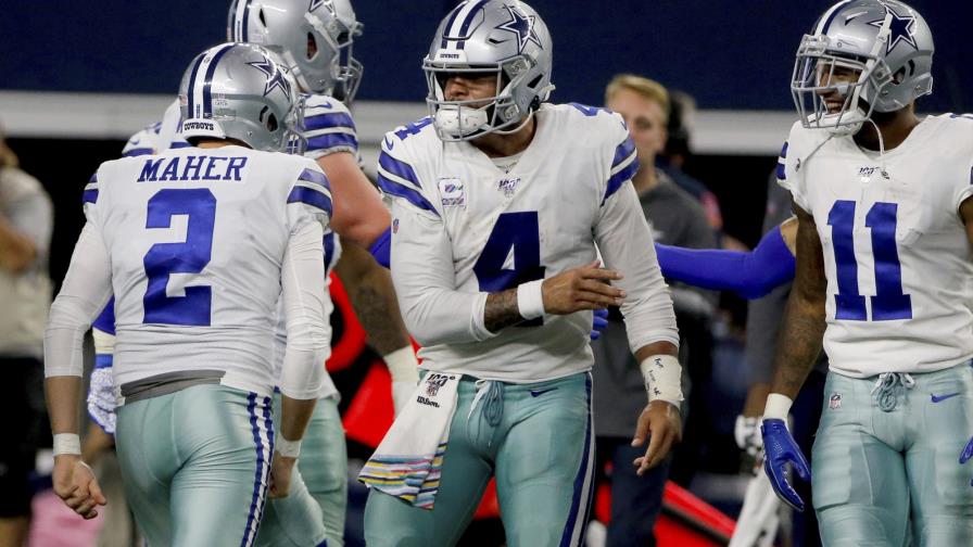 Cowboys arrollan a Eagles y recuperan cima en el Este