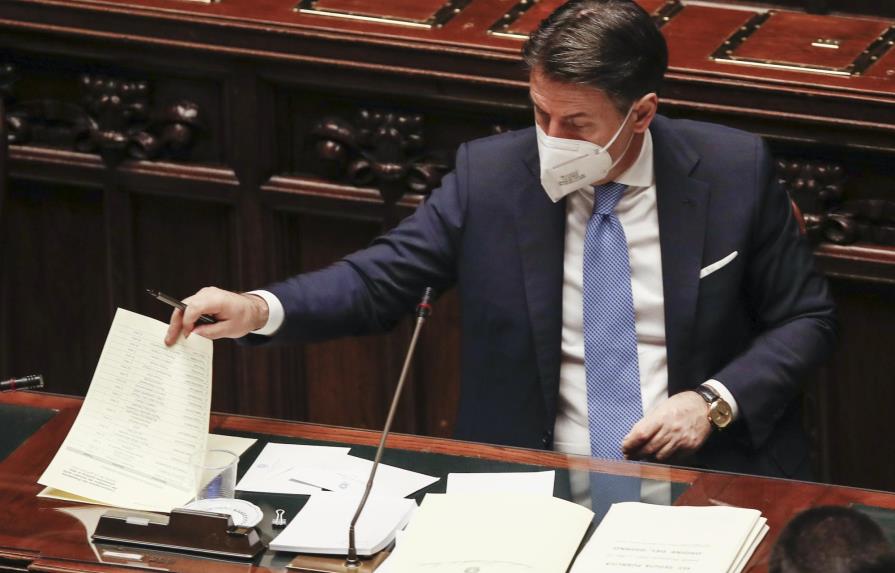 Primer ministro italiano busca evitar caída de su gobierno