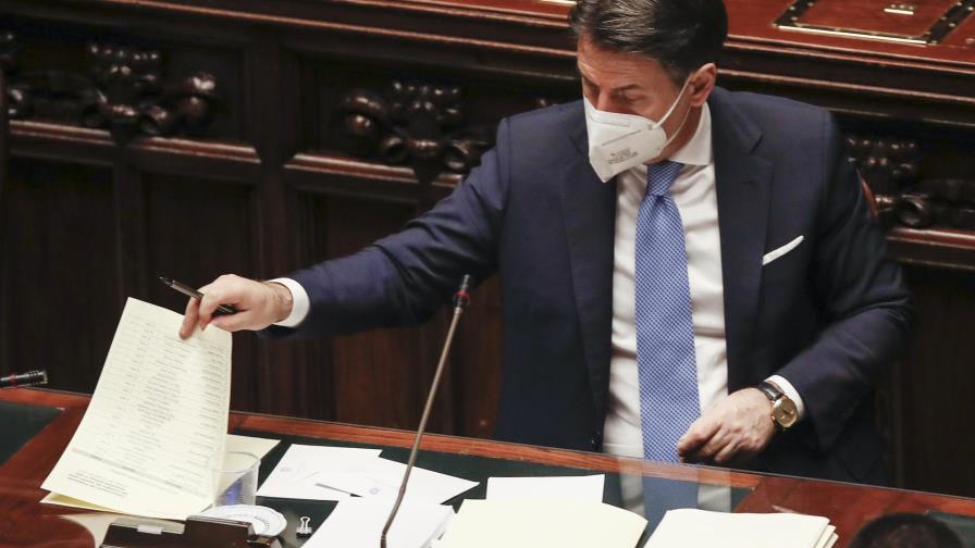 Primer ministro italiano busca evitar caída de su gobierno