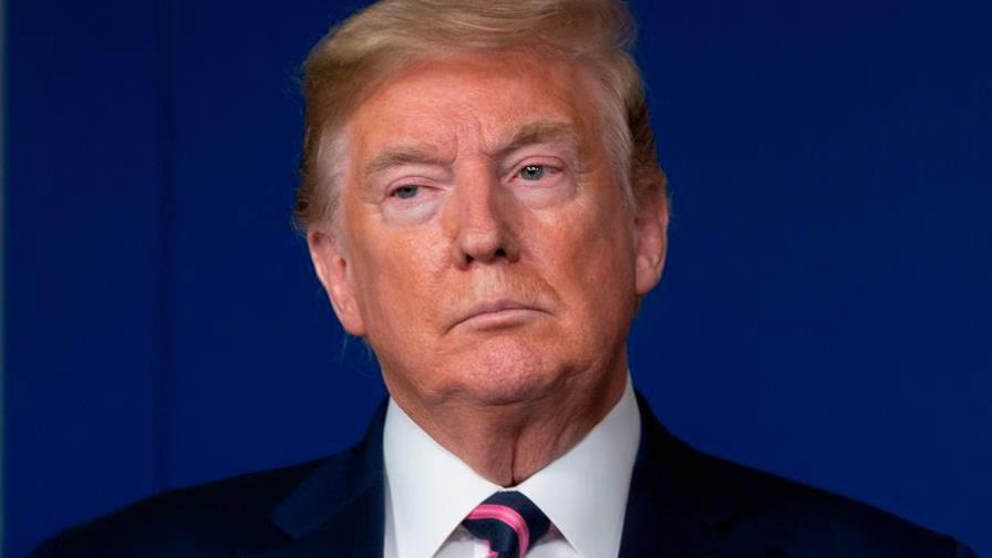 Trump cierra sin preguntas su rueda de prensa tras polémica del desinfectante