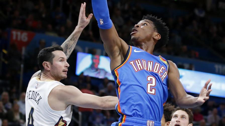 Gilgeous-Alexander y Bazley guían a Thunder al triunfo