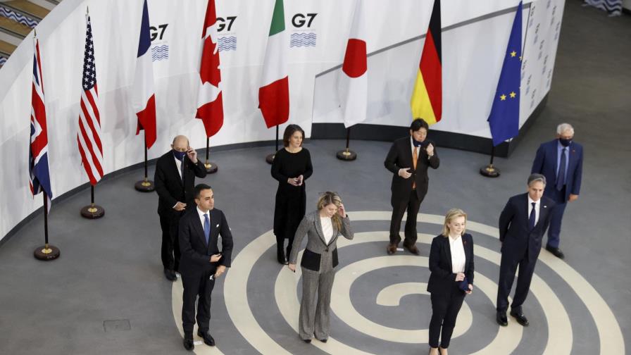 Londres busca unidad de ministros de Exteriores en cumbre G7