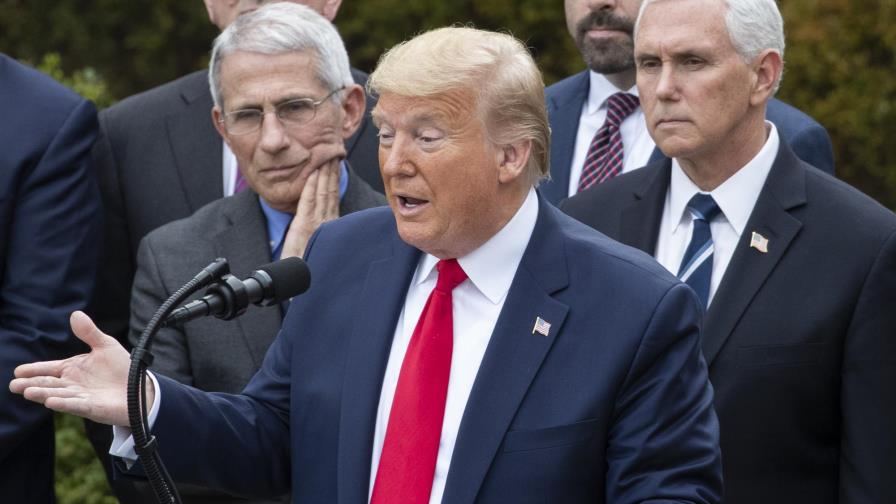 Médico: Trump da negativo para coronavirus