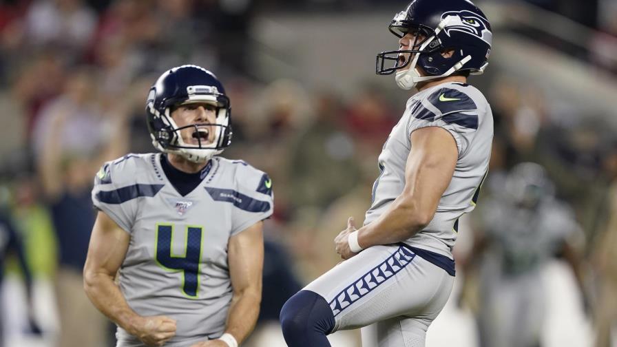 Seahawks vencen a 49ers en prórroga y les quitan el invicto