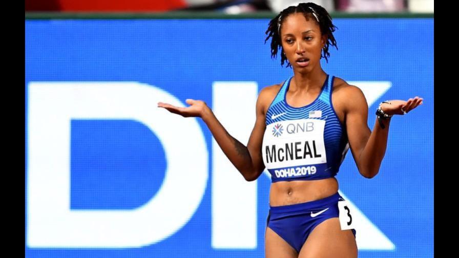 Brianna McNeal, campeona olímpica de 100 metros vallas, suspendida por dopaje