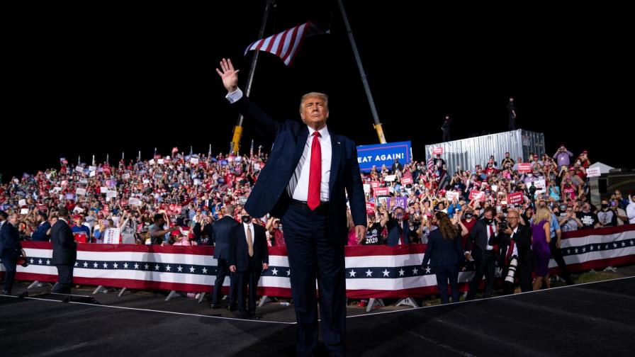 La reelección de Trump depende de Florida y Pensilvania