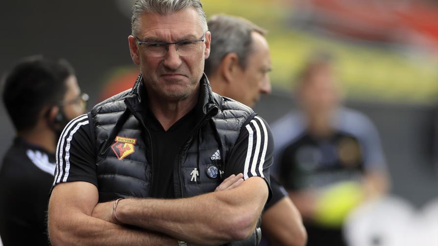 Watford despide a su técnico en medio de puja por descenso