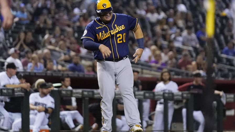 Vogelbach anota lesionado, Cerveceros ganan a Diamondbacks Vogelbach anota lesionado, Cerveceros ganan a Diamondbacks