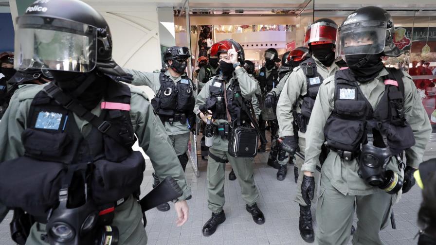 Hong Kong: demandan salida de comerciantes chinos