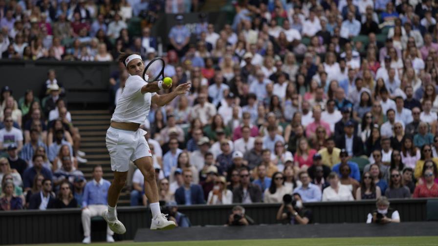 Federer encuentra su tenis y llega a segunda semana de Wimbledon