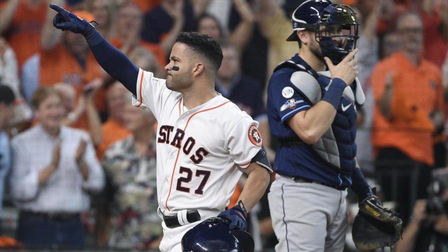 Verlander y Altuve guían a Astros a triunfo 6-2 sobre Rays
