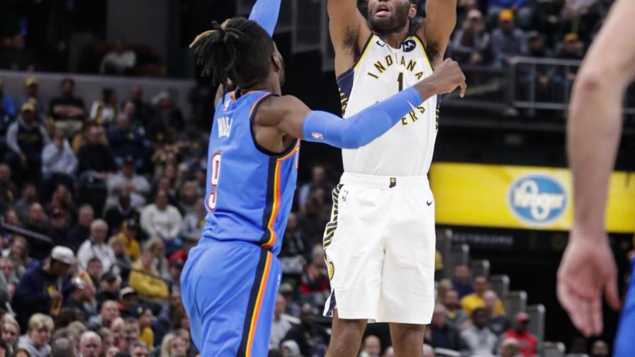 Warren anota 23 puntos; Pacers apabullan a Thunder Warren anota 23 puntos; Pacers apabullan a Thunder