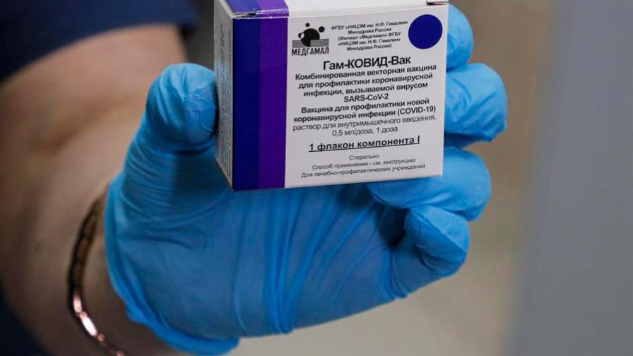 Vacuna rusa anticoronavirus tiene eficacia del 92 %, según datos preliminares