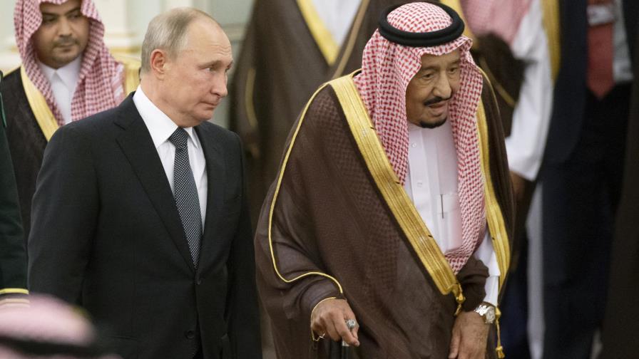Putin en visita oficial a Arabia Saudí; busca reforzar lazos