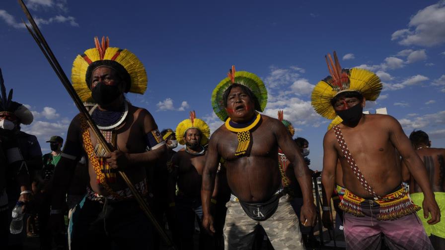 Indígenas marchan en Brasil antes de “fallo del siglo”