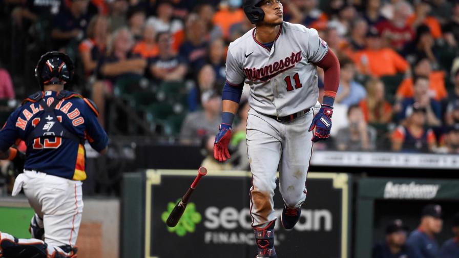 Polanco pega dos jonrones; Mellizos vencen 7-5 a Astros