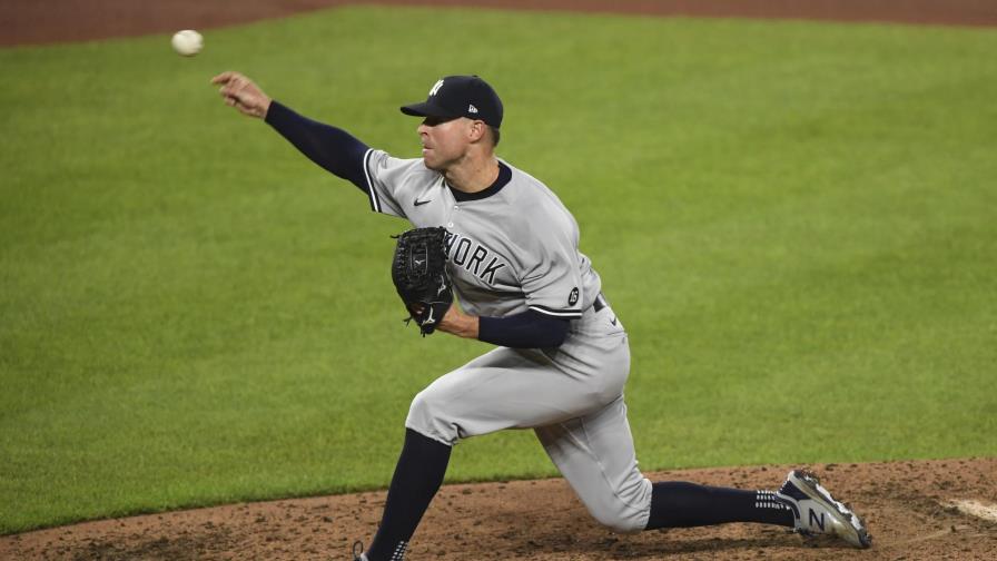Kluber consigue triunfo; Yanquis superan a Orioles