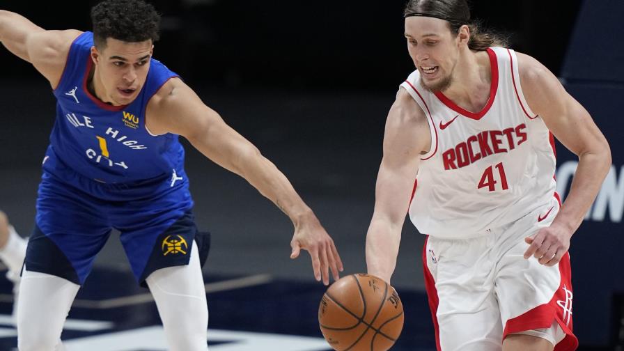 Porter bate su récord con 39 puntos, Nuggets ganan a Rockets