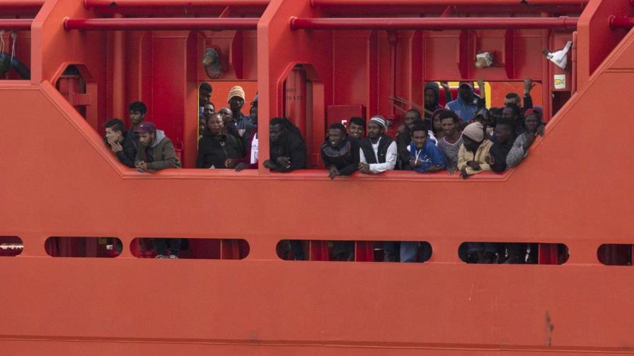 Más de cien migrantes rescatados desembarcan en Sicilia Más de cien migrantes rescatados desembarcan en Sicilia