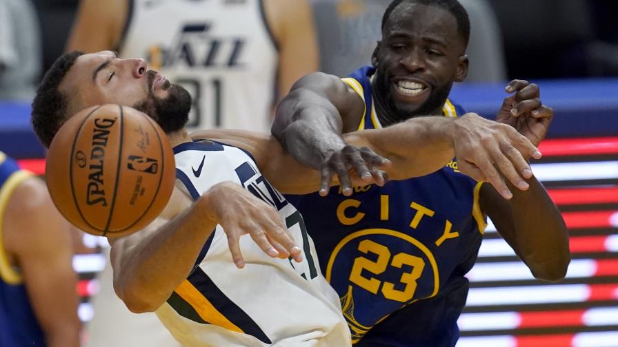 Warriors superan al Jazz y cortan racha de cuatro derrotas