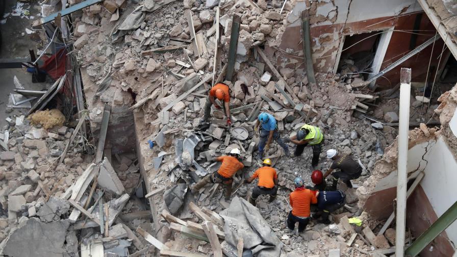 Suspenden búsqueda de sobreviviente en edificio en Beirut
