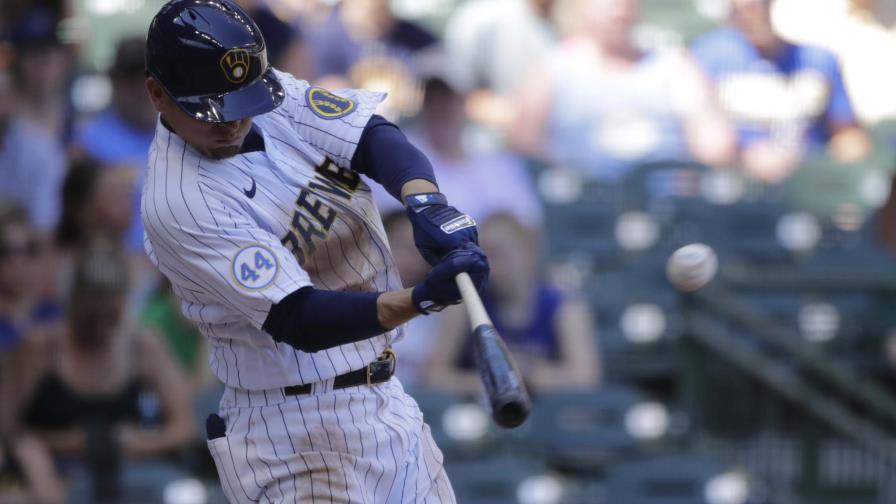 García, Yelich ayudan a Cerveceros a barrer a Piratas García, Yelich ayudan a Cerveceros a barrer a Piratas