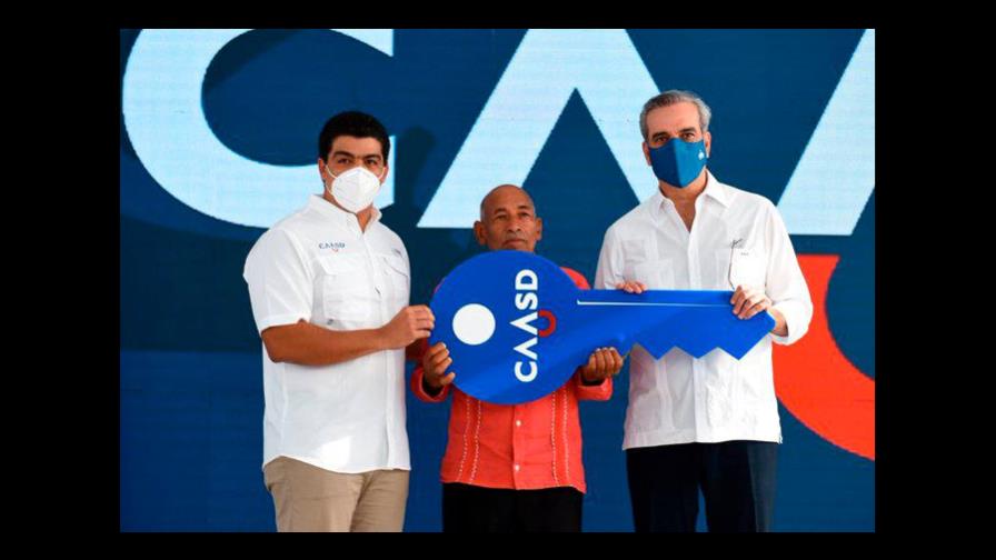 Caasd entrega cañadas saneadas con la presencia del presidente Abinader