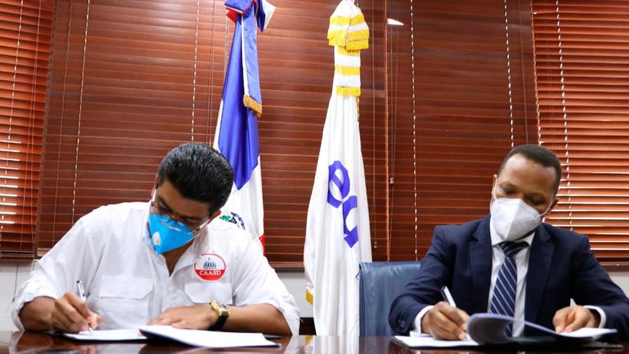 Caasd y Edesur firman acuerdo para abastecer agua en el Distrito Nacional