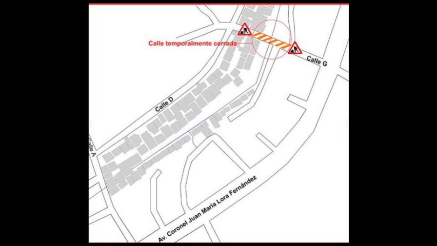 La Caasd informa cierre temporal de calle de Los Ríos por trabajos en cañada 