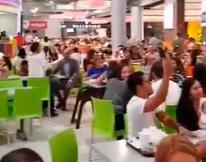 Video | Cacerolazos se manifiestan en importantes plazas comerciales del Distrito