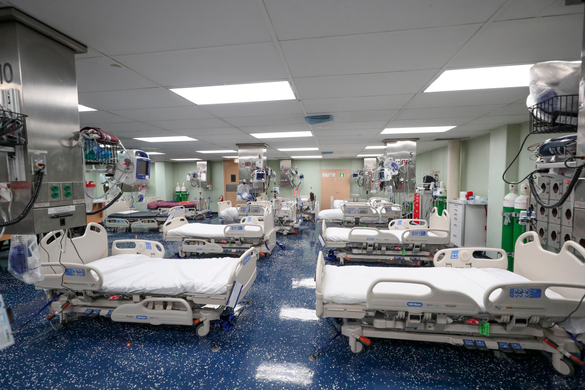 Área de camas de la embarcación.