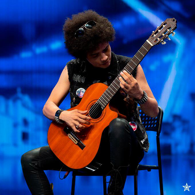 El guitarrista Camilo Rijo Fulcar también impresionó.