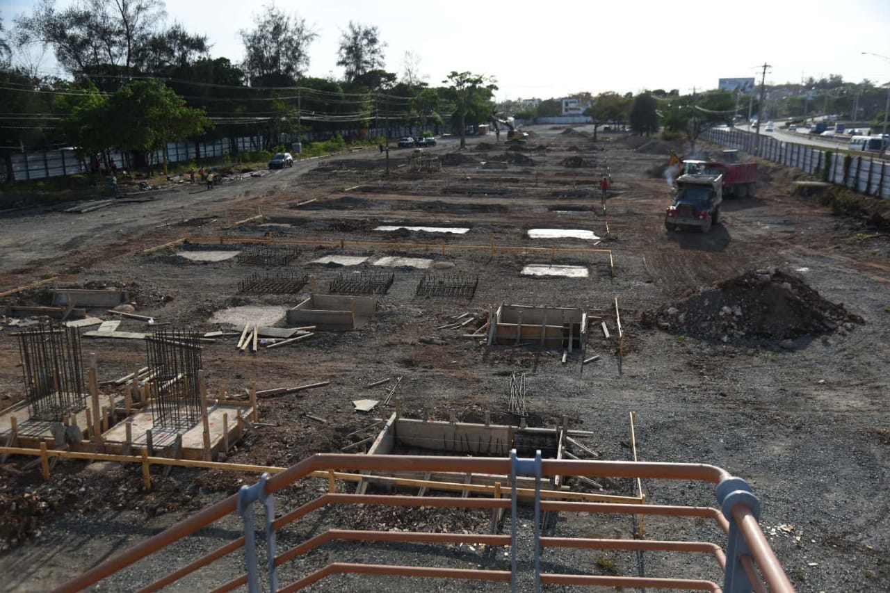 Lugar donde se pretende construir una estación . 