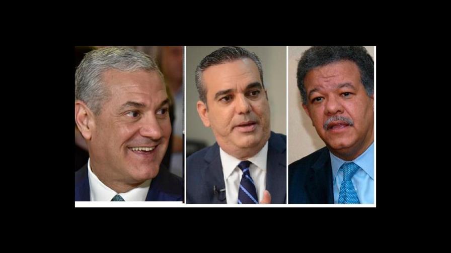 Actividades de este domingo de Gonzalo, Abinader y Leonel 