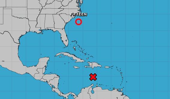 Nueva depresión tropical en el Atlántico de EEUU se mantendrá lejos de tierra