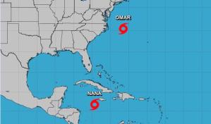 Se forma tormenta tropical Omar, la 15ta de la temporada